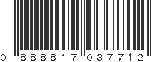 UPC 888817037712