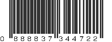 UPC 888837344722