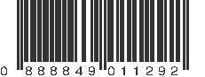 UPC 888849011292