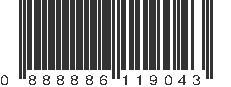 UPC 888886119043