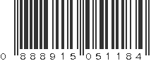 UPC 888915051184