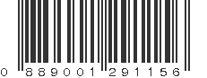 UPC 889001291156