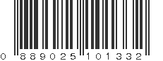 UPC 889025101332