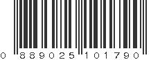 UPC 889025101790
