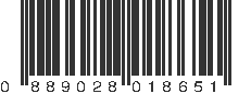 UPC 889028018651