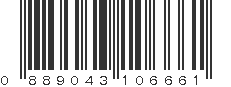 UPC 889043106661