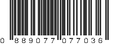 UPC 889077077036