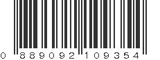 UPC 889092109354