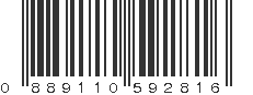 UPC 889110592816