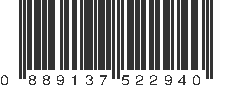 UPC 889137522940