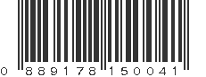 UPC 889178150041
