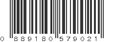 UPC 889180579021