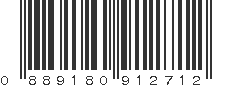 UPC 889180912712