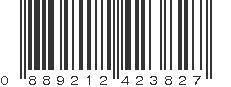 UPC 889212423827