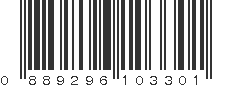UPC 889296103301