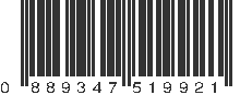 UPC 889347519921