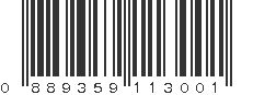 UPC 889359113001