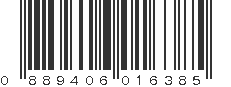 UPC 889406016385