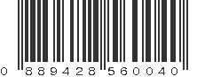 UPC 889428560040