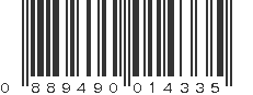UPC 889490014335