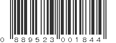 UPC 889523001844