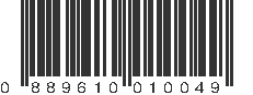 UPC 889610010049