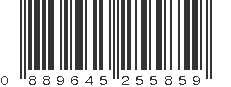 UPC 889645255859