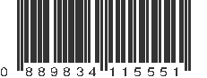 UPC 889834115551