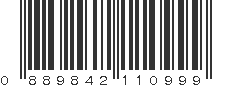 UPC 889842110999