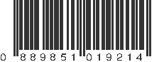 UPC 889851019214