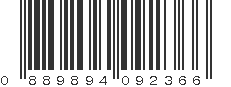 UPC 889894092366