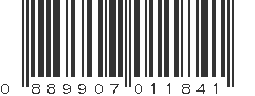 UPC 889907011841