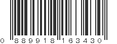UPC 889918163430