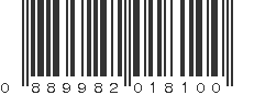 UPC 889982018100