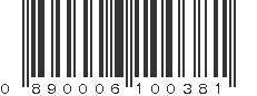 UPC 890006100381