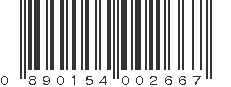 UPC 890154002667