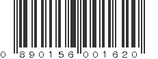 UPC 890156001620