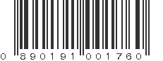 UPC 890191001760