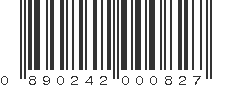 UPC 890242000827