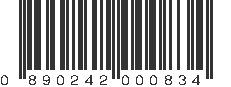 UPC 890242000834