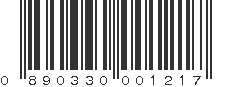 UPC 890330001217