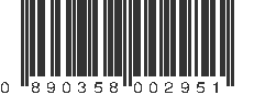 UPC 890358002951