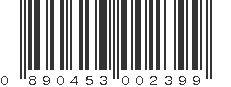 UPC 890453002399