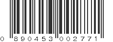 UPC 890453002771