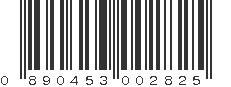 UPC 890453002825