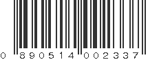 UPC 890514002337