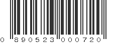 UPC 890523000720