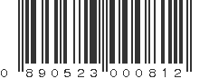 UPC 890523000812