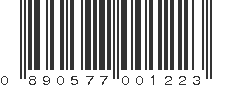 UPC 890577001223