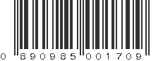 UPC 890985001709